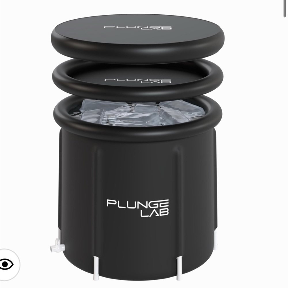Black Cold Plunge Tub